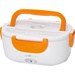 Clatronic LB 3719 263890 Elektrische Lunchbox Weiß, Orange