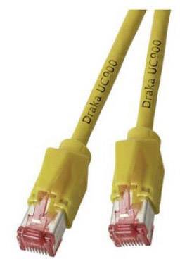 EFB Elektronik K8055.5 RJ45 Patchkabel CAT 6a S/FTP 5.00 m Gelb vergoldete Steckkontakte 1 St.