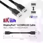 Club3D DisplayPort Anschlusskabel DisplayPort Stecker, DisplayPort Stecker 5.00m Schwarz CAC-1061 8K UHD DisplayPort-Kabel Club3D DisplayPort Anschlusskabel DisplayPort Stecker, DisplayPort Stecker 5.00m Schwarz CAC-1061 8K UHD DisplayPort-Kabel