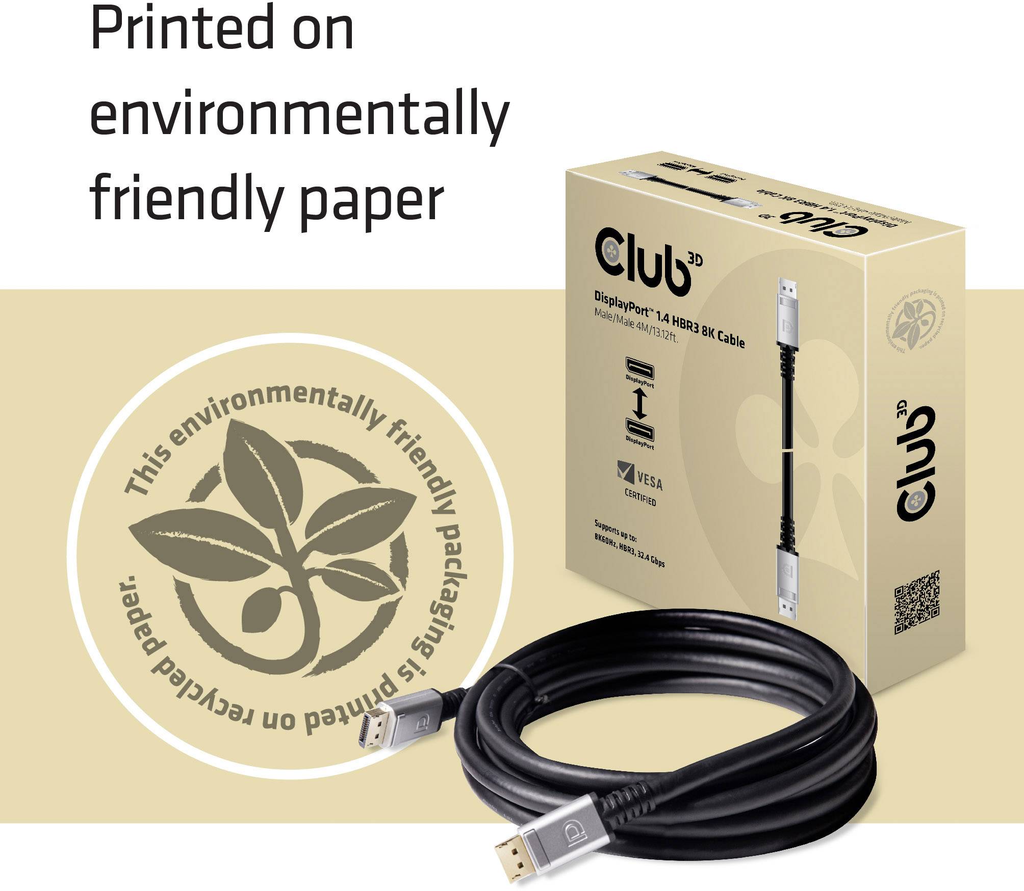 Club 3D - DisplayPort-Kabel - DisplayPort (M)