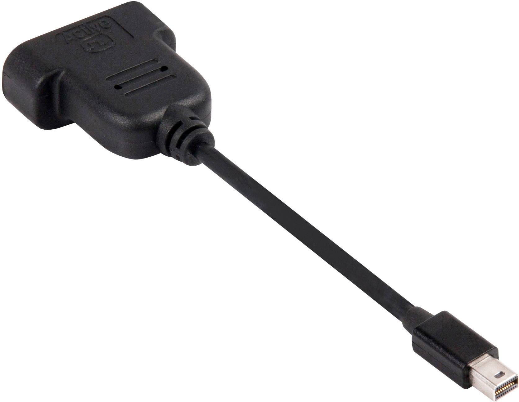Club3D Mini-DisplayPort / DVI Adapterkabel Mini DisplayPort Stecker, DVI-D 24+1pol. Stecker 0.10 m