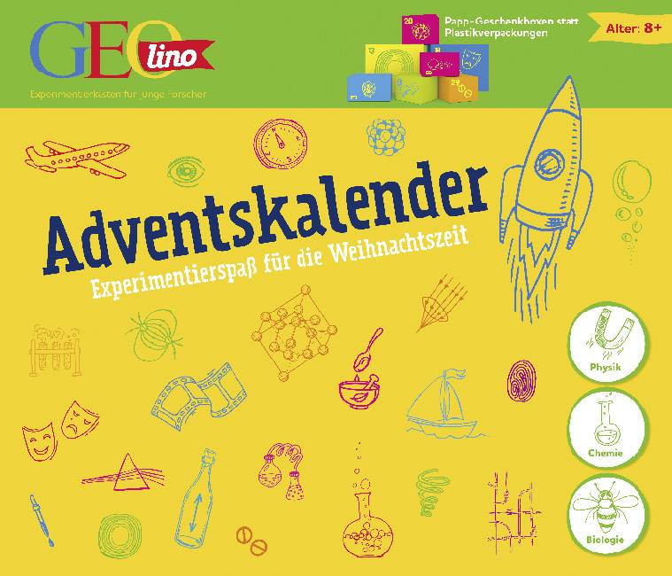 Adventskalender Franzis Verlag Adventskalender Naturwissenschaften  ab 8 Jahre