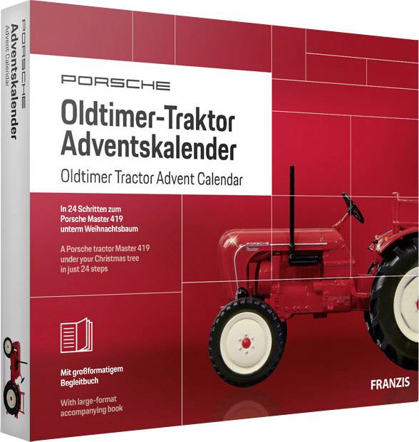 Porsche Oldtimer-Traktor Adventskalender