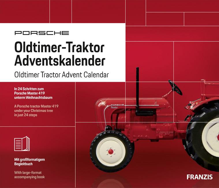 Porsche Oldtimer-Traktor Adventskalender