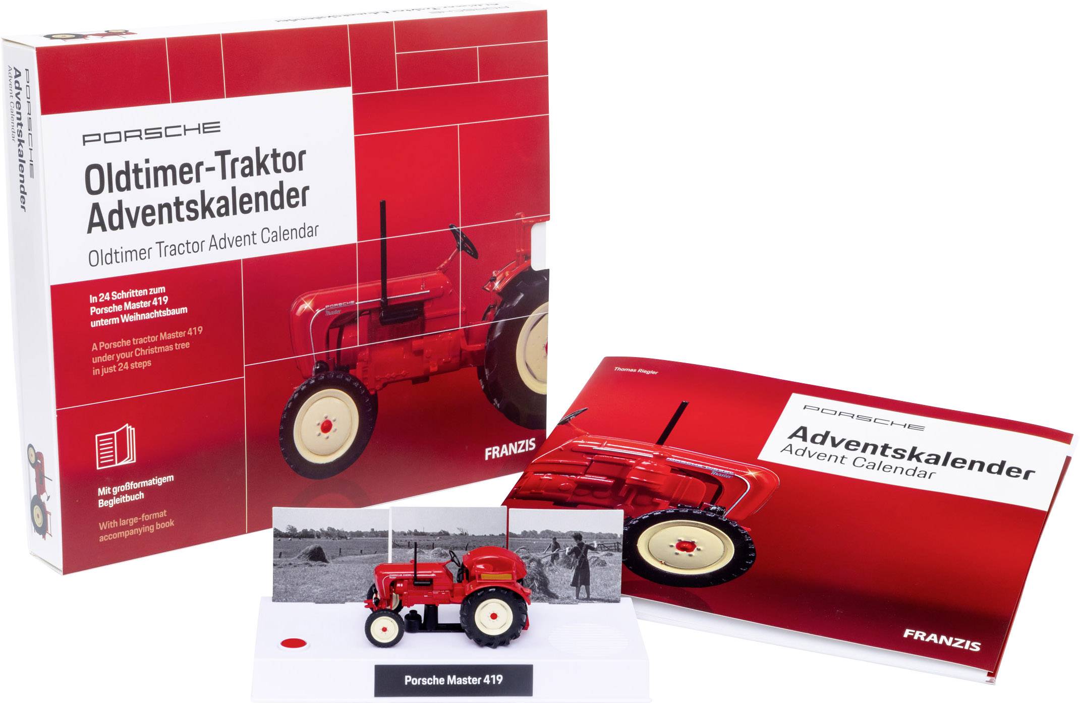 Porsche Oldtimer-Traktor Adventskalender