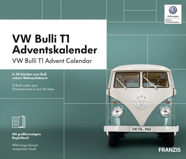 Franzis Verlag VW Bulli T1 Adventskalender Adventskalender ab 14 Jahre