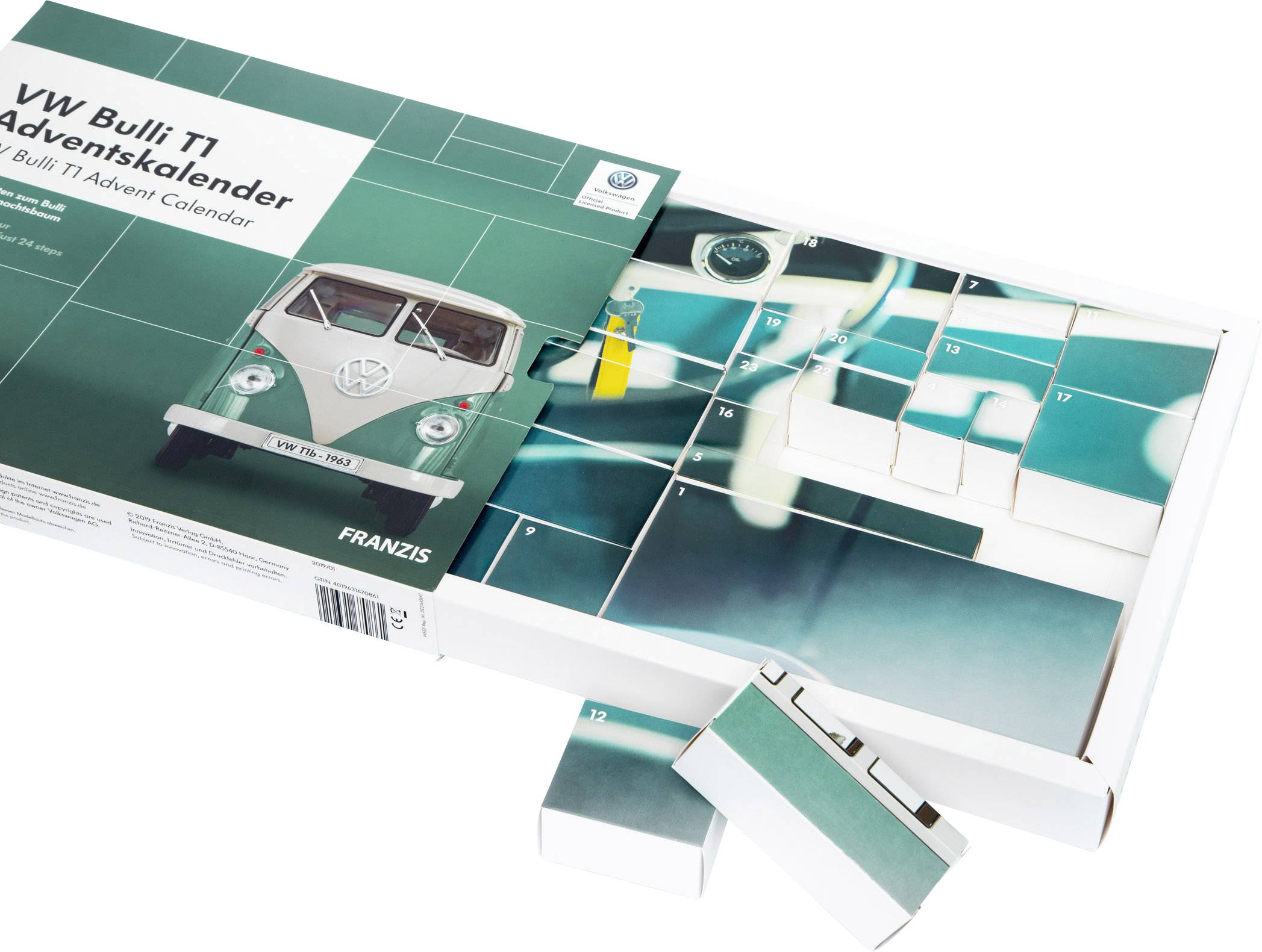 Franzis Verlag VW Bulli T1 Adventskalender Adventskalender ab 14 Jahre