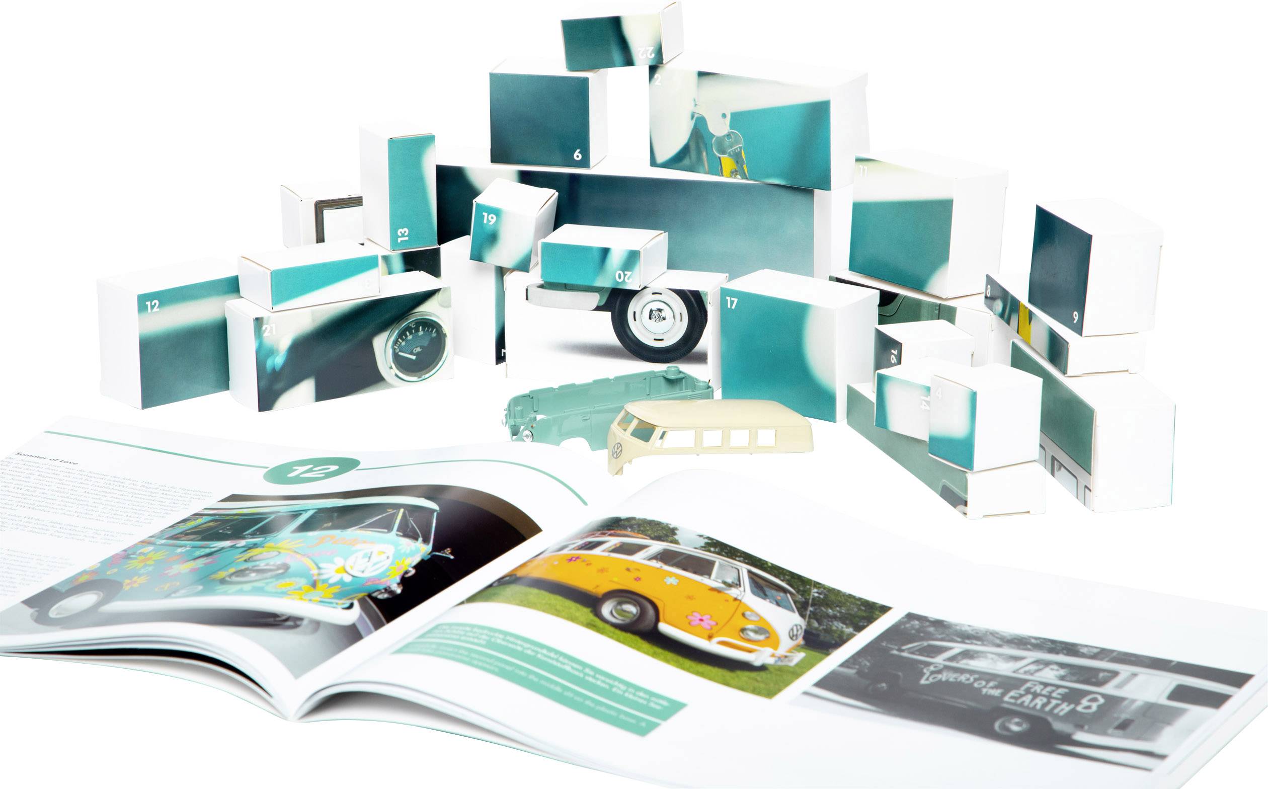 Franzis Verlag VW Bulli T1 Adventskalender Adventskalender ab 14 Jahre