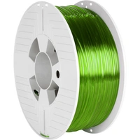 Verbatim 55057 Filament PETG 1.75mm 1kg Grün (transparent) 1St. Verbatim 55057 Filament PETG 1.75mm 1kg Grün (transparent) 1St.
