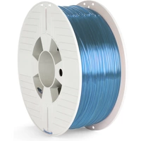Verbatim 55056 Filament PETG 1.75 mm 1 kg Blau (transparent) 1 St. Verbatim 55056 Filament PETG 1.75 mm 1 kg Blau (transparent) 1 St.