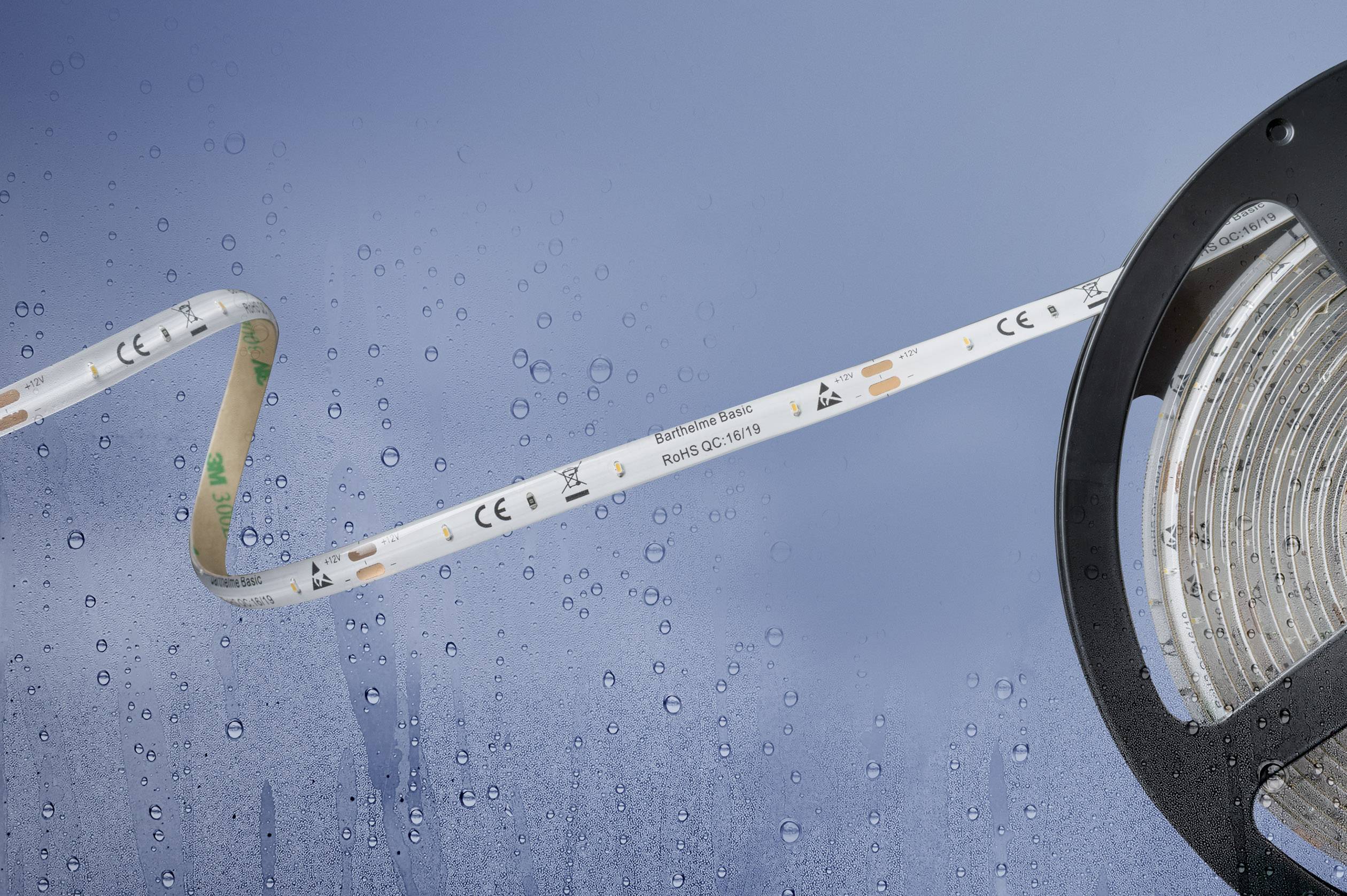 Barthelme 51540428 51540428 LED-Streifen mit offenem Kabelende 12V 5m Warmweiß 1St.