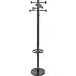 Maul Garderobenständer 9406090 MAULgrando Anzahl der Haken: 16 (Ø x H) 36.5cm x 175cm Stahl Schwarz 1St. Maul Garderobenständer 9406090 MAULgrando Anzahl der Haken: 16 (Ø x H) 36.5cm x 175cm Stahl Schwarz 1St.