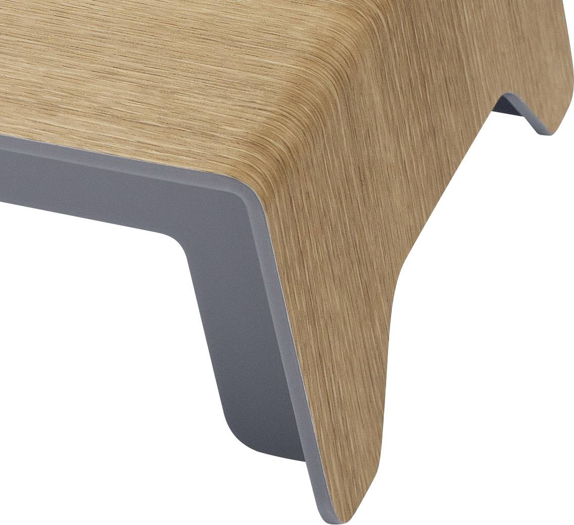 Sigel smartstyle Monitor-Erhöhung Höhen-Bereich: 80 bis 80mm Metall, Holz