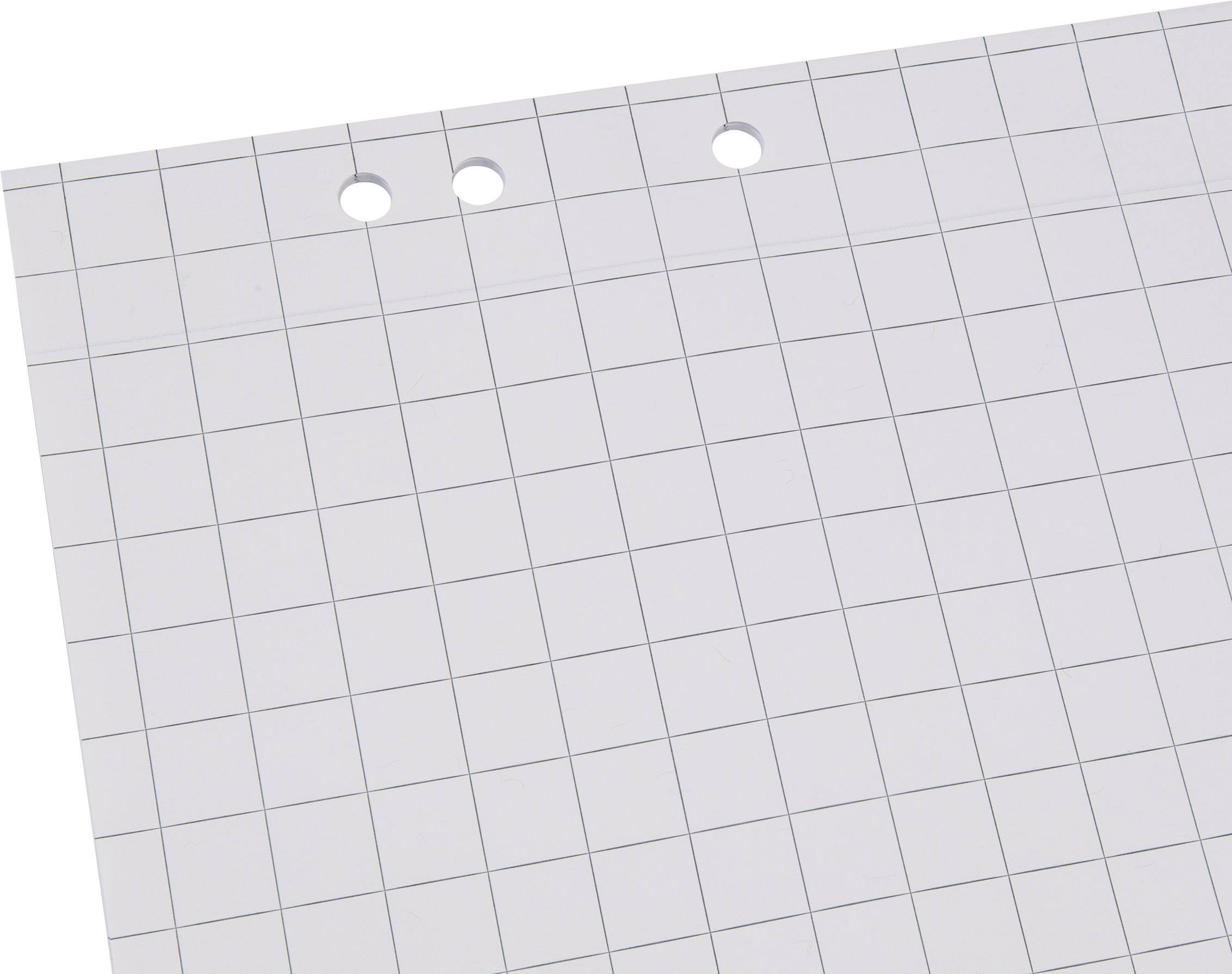 Sigel MU165 Flipchartblock Anzahl der Blätter: 100 kariert 68cm x 98cm Weiß