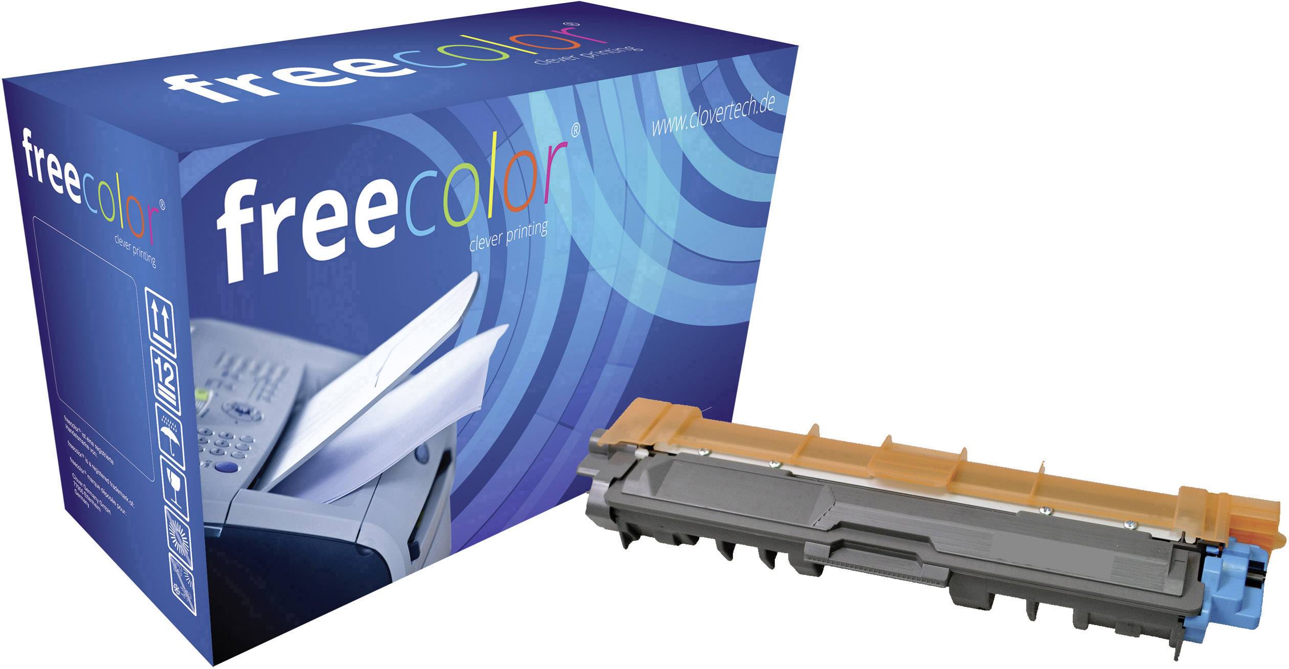 freecolor Tonerkassette ersetzt Brother TN-245C, TN245C Kompatibel Cyan 2200 Seiten TN245C-FRC