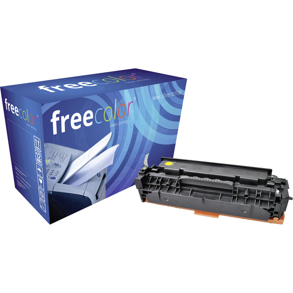 Freecolor 2025Y-FRC Tonerkassette ersetzt HP 304A, CC532A Gelb 2800 Seiten Kompatibel Toner