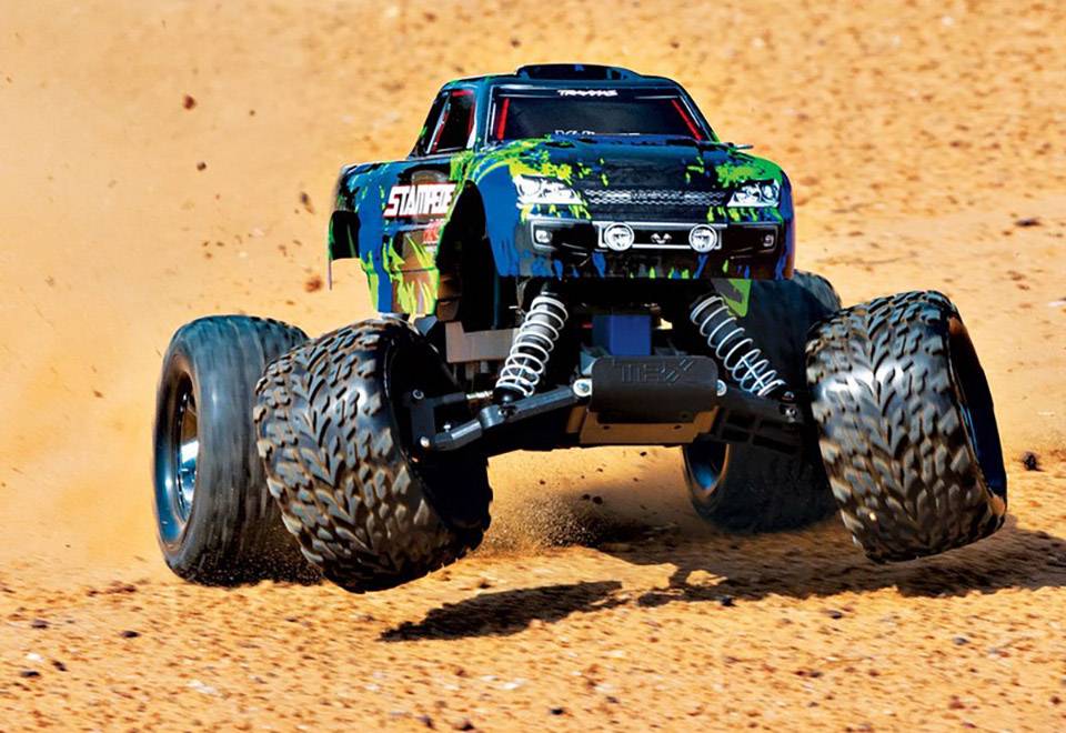 Traxxas Stampede Brushless 1:10 RC Modellauto Elektro Monstertruck Heckantrieb (2WD) RtR 2,4GHz