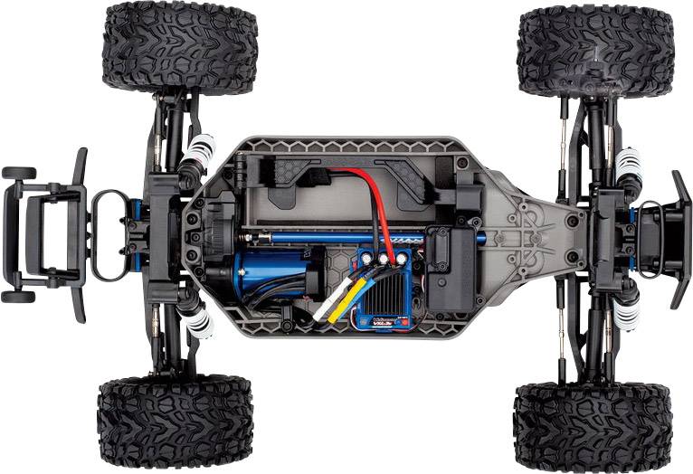 Traxxas Rustler 4x4 VXL Brushless 1:10 RC Modellauto Elektro Truggy Allradantrieb (4WD) RtR 2,4 GHz