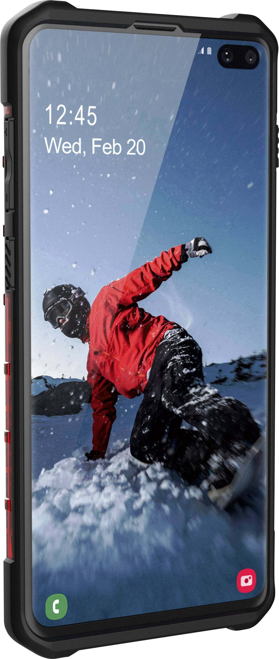 Urban Armor Gear Plasma Backcover Samsung Galaxy S10+ Rot