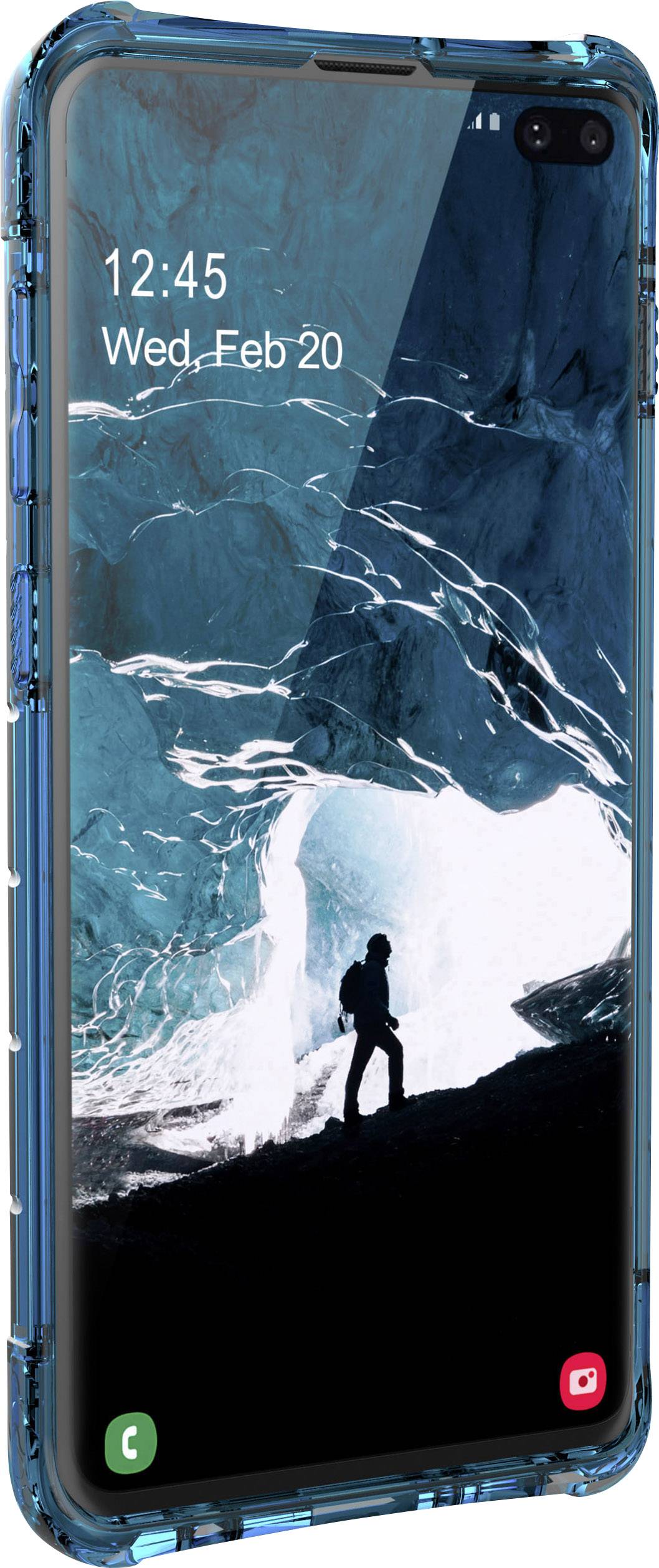 Urban Armor Gear Plyo Backcover Samsung Galaxy S10+ Blau