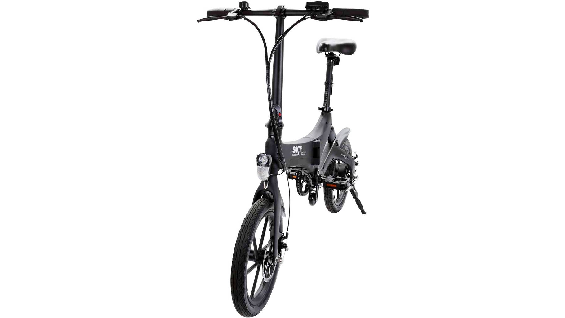 SXT Scooters VELOX EBike mit Trittantrieb Schwarz Lithium 36V 5.2Ah Rahmen klappbar, mit SXT Scooters VELOX EBike mit Trittantrieb Schwarz Lithium 36V 5.2Ah Rahmen klappbar, mit