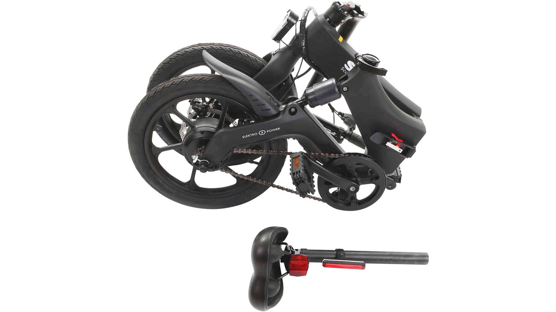 SXT Scooters VELOX EBike mit Trittantrieb Schwarz Lithium 36V 5.2Ah Rahmen klappbar, mit SXT Scooters VELOX EBike mit Trittantrieb Schwarz Lithium 36V 5.2Ah Rahmen klappbar, mit