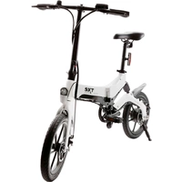 SXT Scooters VELOX E-Bike mit Trittantrieb Weiß Lithium 36V 5.2Ah mit herausnehmbaren Akku, Rahmen klappbar SXT Scooters VELOX E-Bike mit Trittantrieb Weiß Lithium 36V 5.2Ah mit herausnehmbaren Akku, Rahmen klappbar