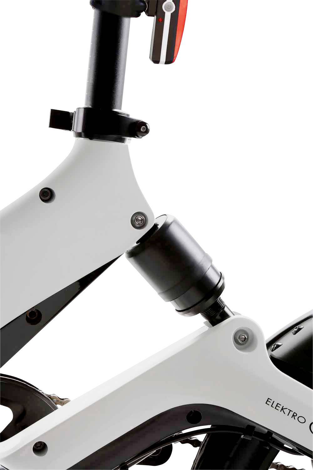 SXT Scooters VELOX E-Bike mit Trittantrieb Weiß Lithium 36V 5.2Ah mit herausnehmbaren Akku, Rahmen klappbar