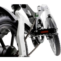 SXT Scooters VELOX E-Bike mit Trittantrieb Weiß Lithium 36V 5.2Ah mit herausnehmbaren Akku, Rahmen klappbar SXT Scooters VELOX E-Bike mit Trittantrieb Weiß Lithium 36V 5.2Ah mit herausnehmbaren Akku, Rahmen klappbar
