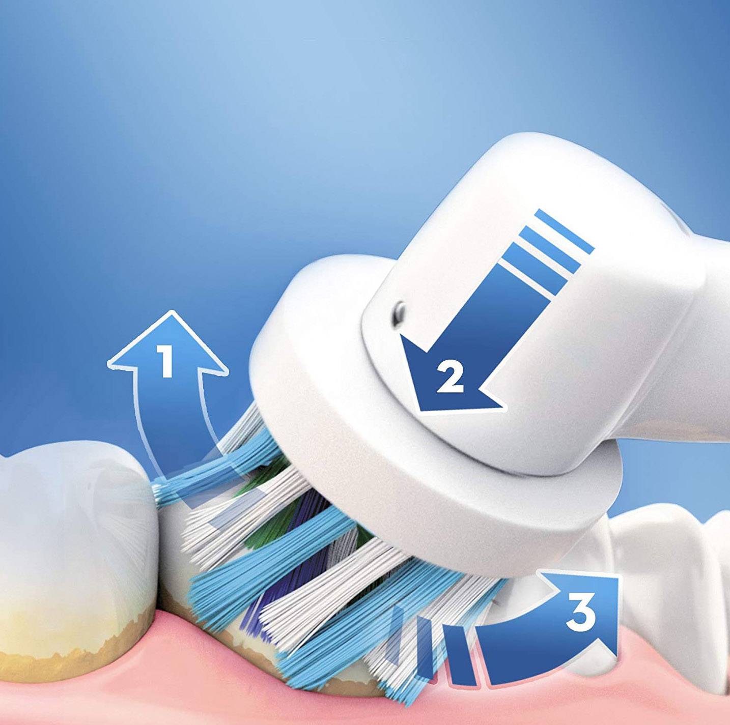 Oral-B Smart4 4000N 203377 Elektrische Zahnbürste Rotierend/Oszilierend Weiß