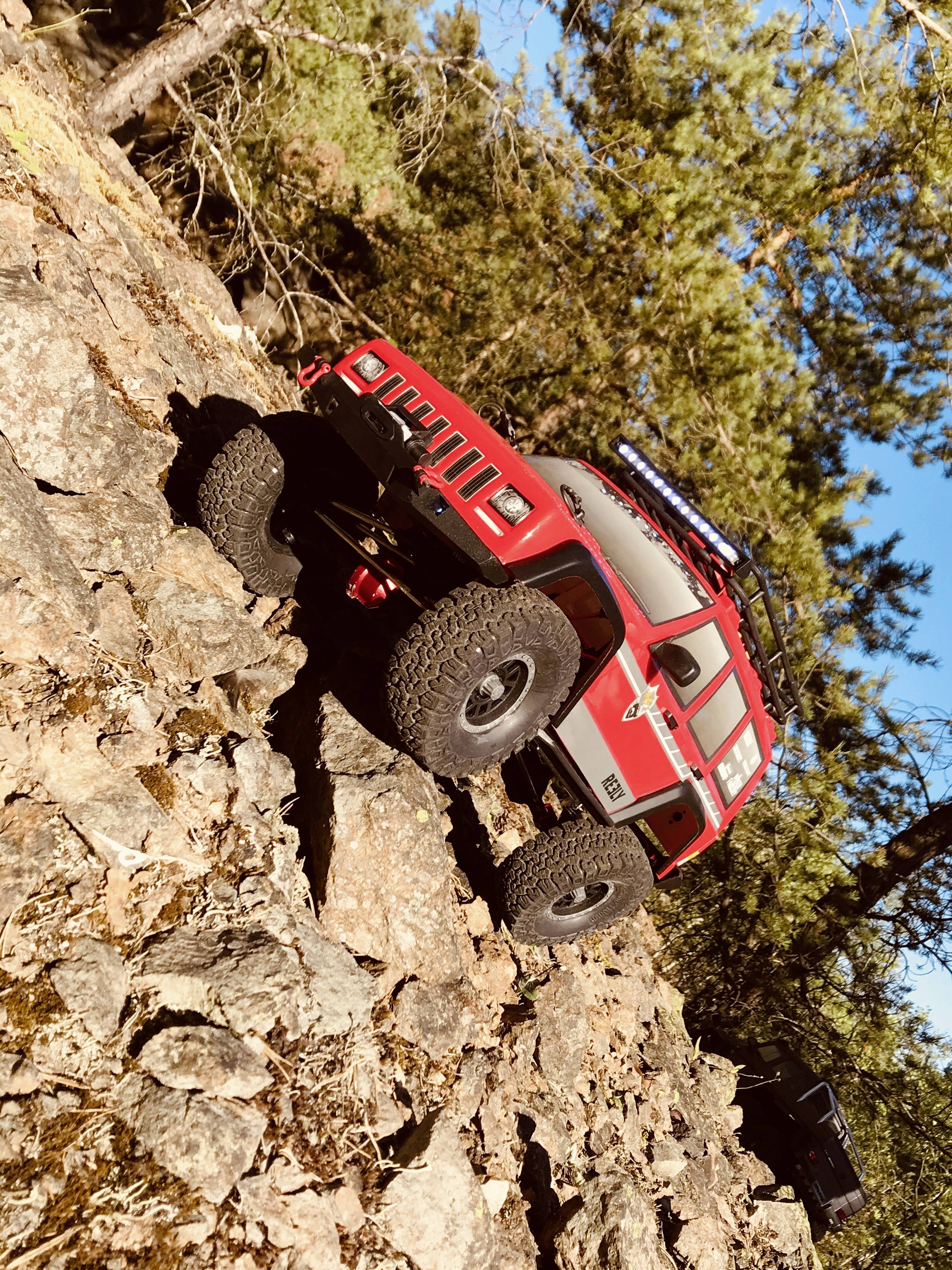 Reely Free Men Pro Brushed 1:10 RC Modellauto Elektro Crawler Allradantrieb (4WD) 100% RtR 2,4 GHz inkl. Akku, Ladegerät und Senderbatterien