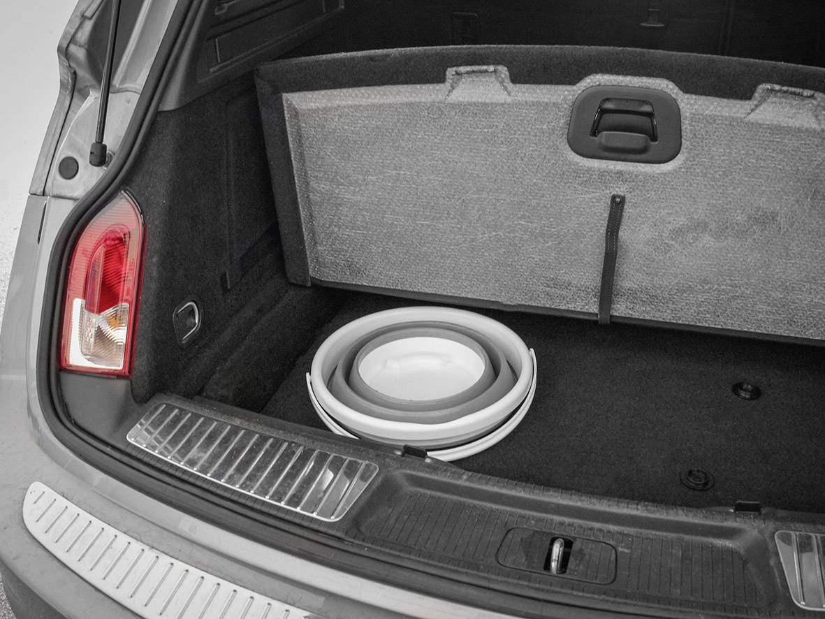 APA Outdoor-Falteimer Kunststoff, Silikon 19973 bucket 10L