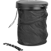 Eufab Garbage bucket foldable 17526 Mülleimer 4l (Ø x H) 160mm x 205mm Schwarz 1St. Eufab Garbage bucket foldable 17526 Mülleimer 4l (Ø x H) 160mm x 205mm Schwarz 1St.