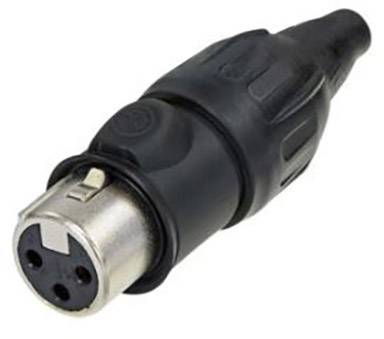 Neutrik NC3FX-TOP XLR-Steckverbinder Kupplung, gerade Polzahl: 3 1 St.