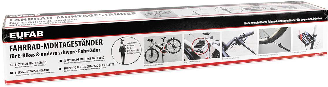 Eufab 16421 Montageständer Schwarz, Silber