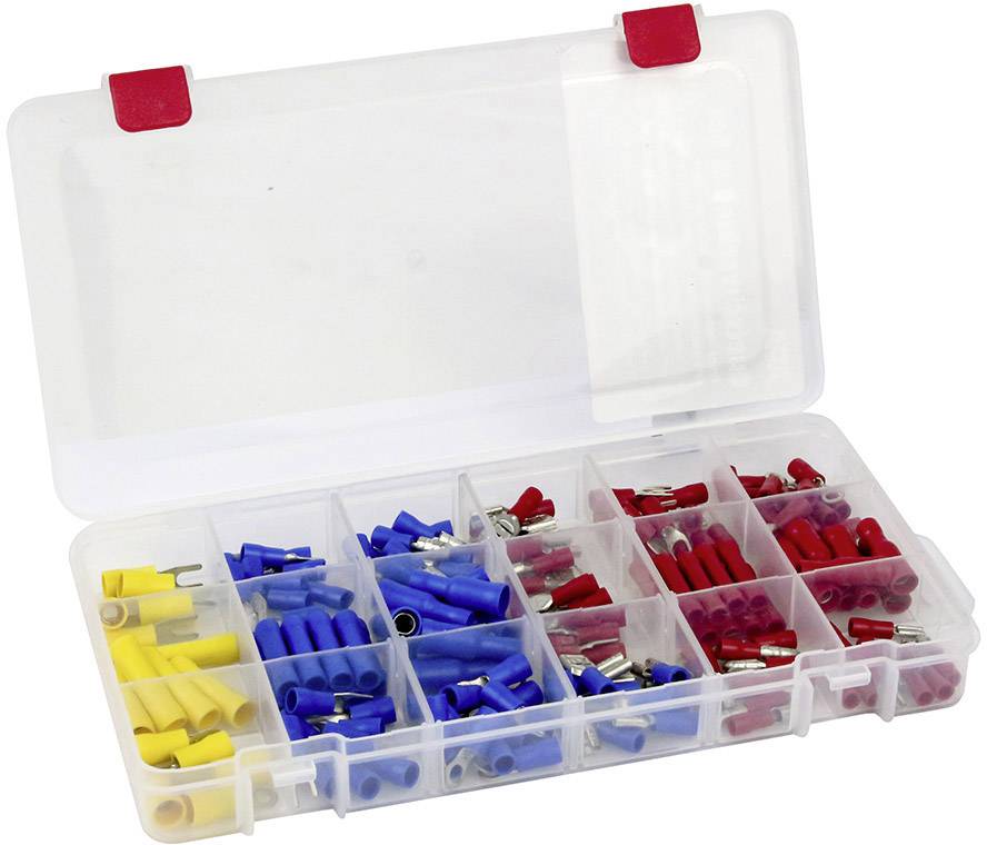 APA 29104 Quetschverbinder-Sortiment 0.25 mm² 6.6 mm² 1 St.