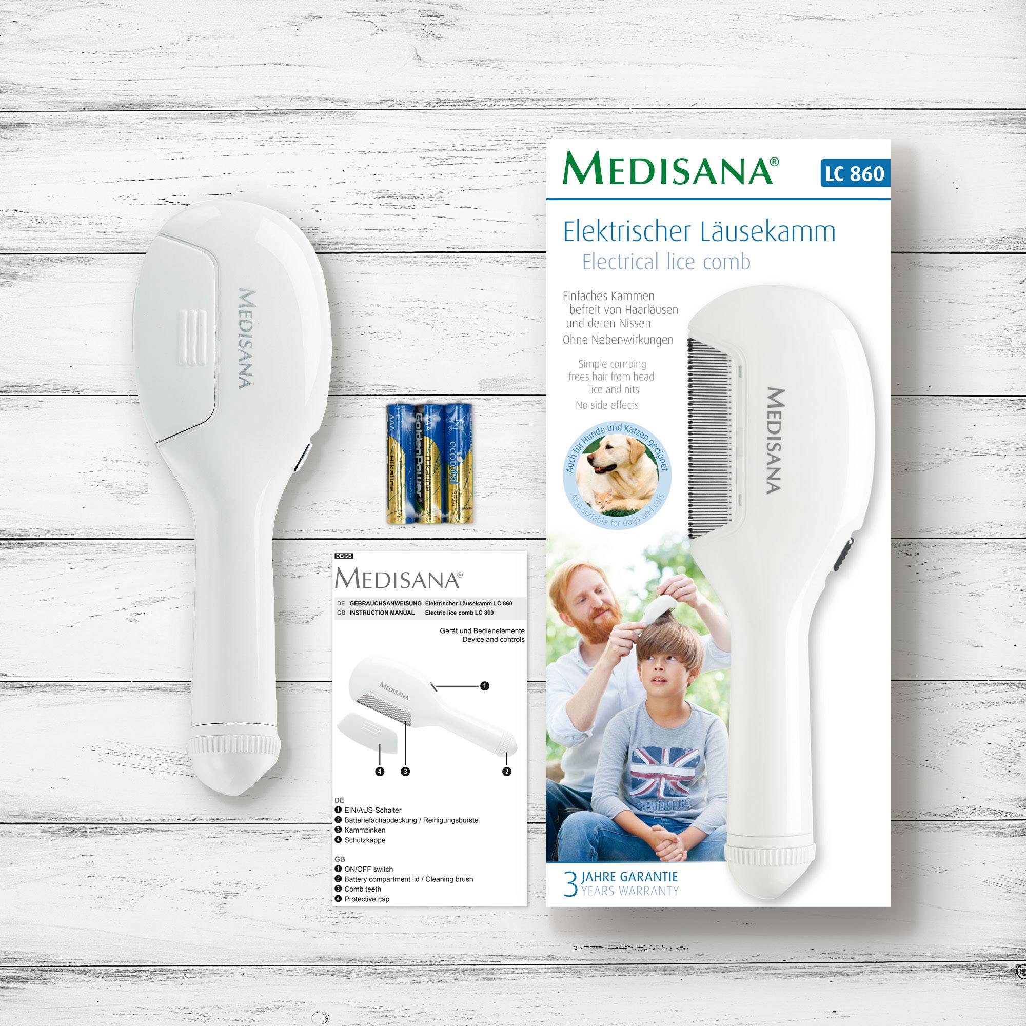 Medisana LC 860 Läusekamm