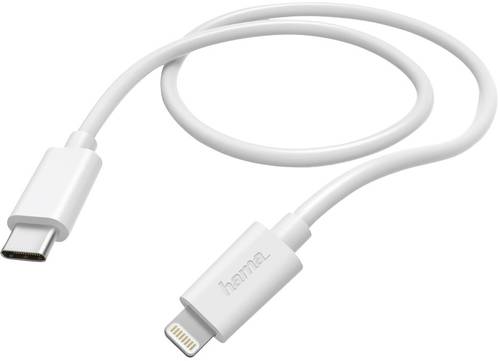 iPad/iPhone/iPod Datenkabel/Ladekabel [1x USB-C™ Stecker - 1x Apple Lightning-Stecker] 1.00m