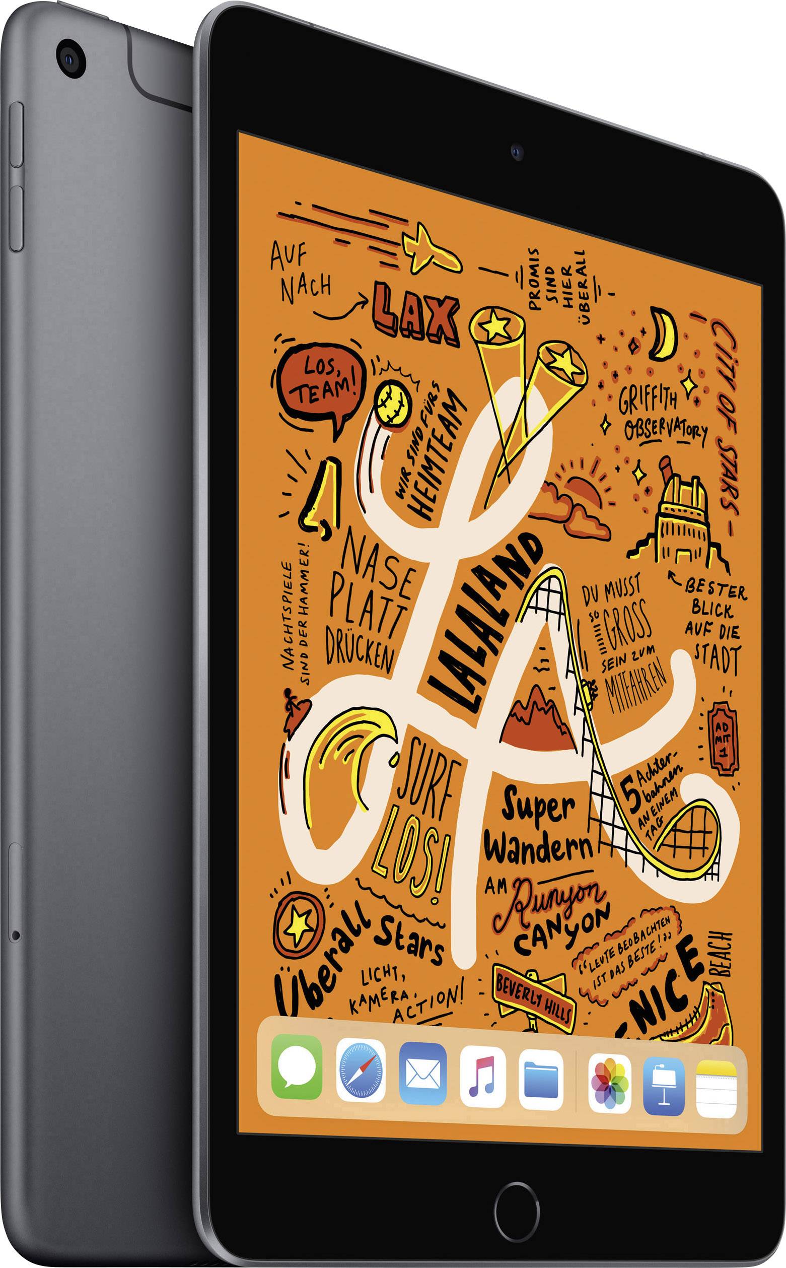 Apple iPad mini 7.9 (5. Generation, 2019) WiFi + Cellular 64 GB Spacegrau 20.1 cm (7.9 Zoll) 2048 x 1536 Pixel