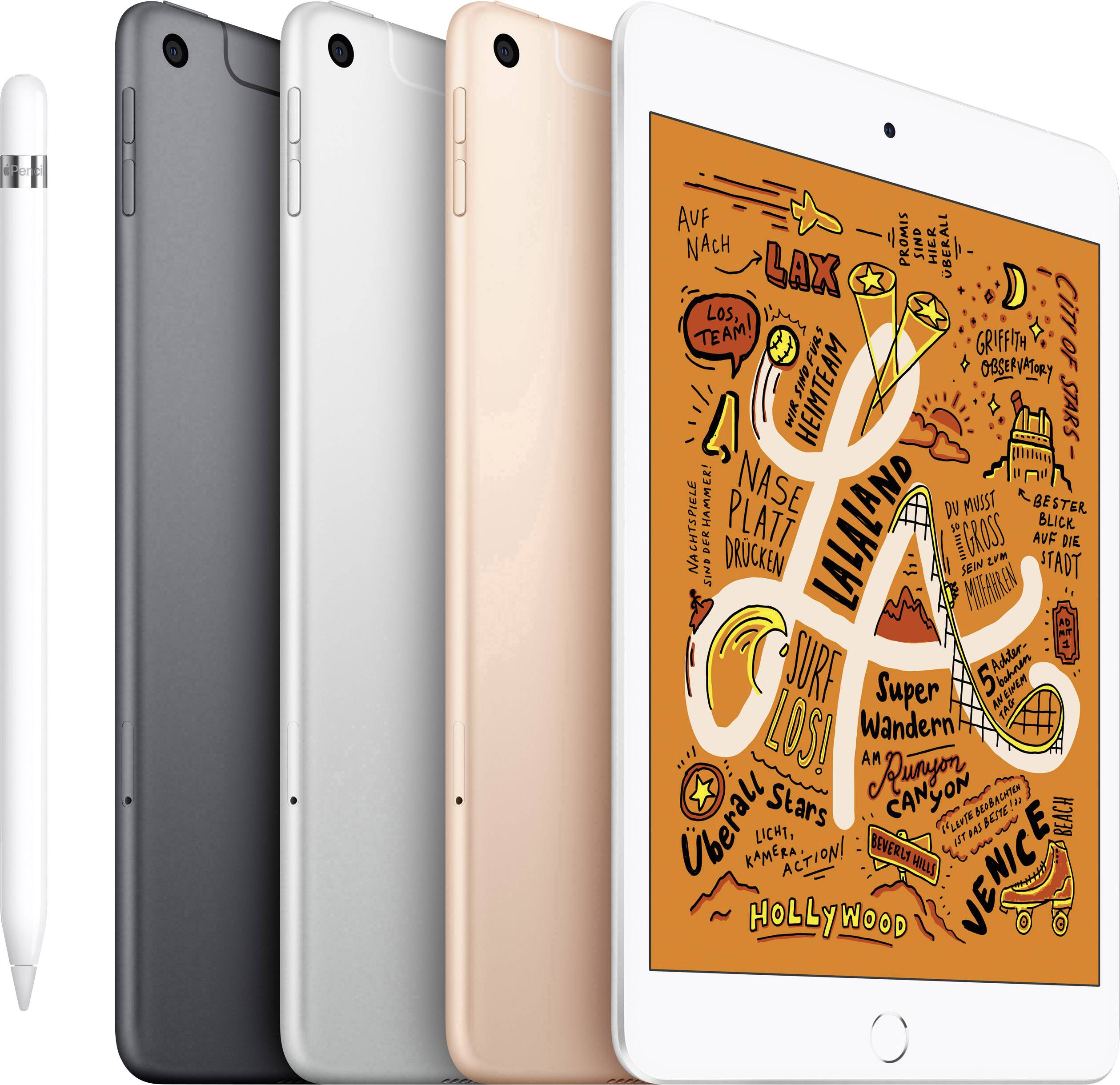 Apple iPad mini 7.9 (5. Generation, 2019) WiFi + Cellular 64 GB Spacegrau 20.1 cm (7.9 Zoll) 2048 x 1536 Pixel