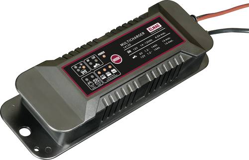 ELMAG MULTICHARGER 14120, max. 1,0/4,5 A. 56030 Automatikladegerät 6 V, 12V 1A 4.5A
