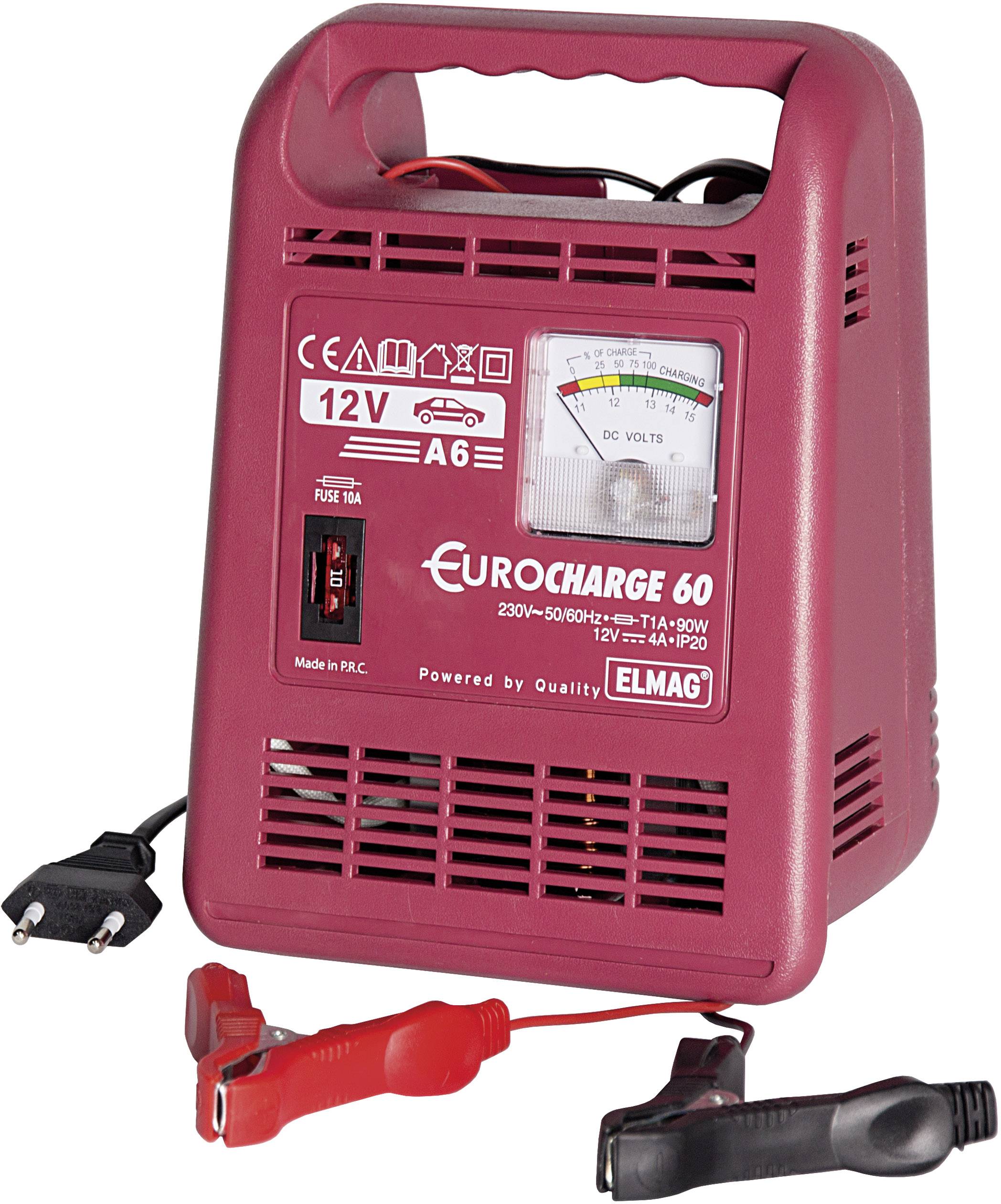 ELMAG Eurocharge 60 55040 Automatikladegerät 12 V 6 A