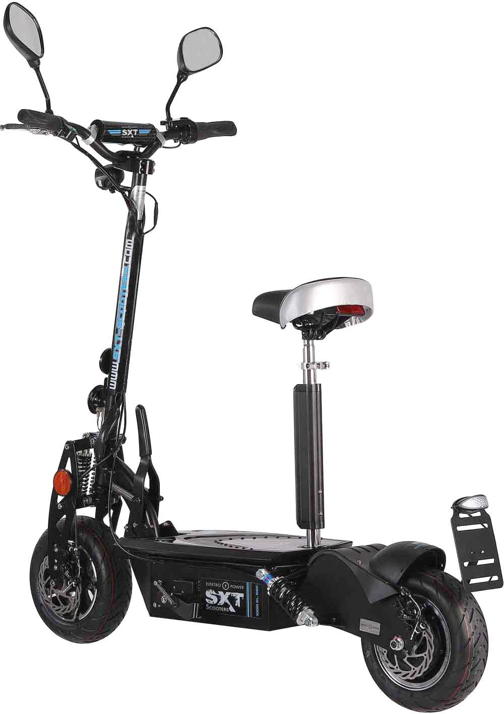 SXT Scooters SXT 1000XLEEC V2 E-Scooter Schwarz Blei-Gel 48V 12Ah Straßenzulassung: Deutschland