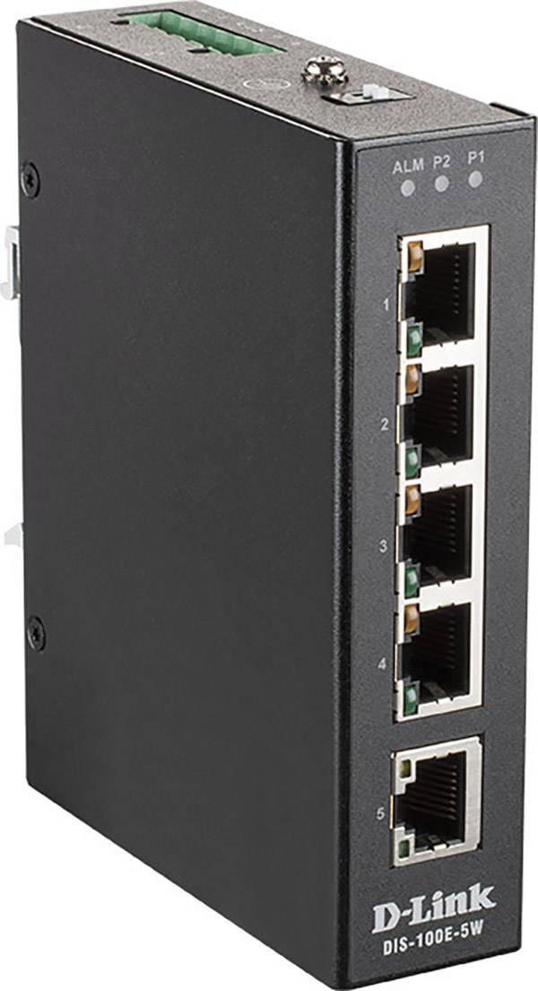 DLink Deutschland Fast Ethernet Ind.Switch DIS-100E-5W