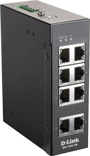 D-Link DIS-100E-8W Netzwerk Switch RJ45 8 Port
