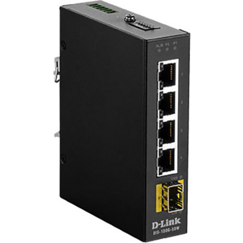 D-Link DIS-100G-5SW Netzwerk Switch RJ45/SFP 4+1 Port