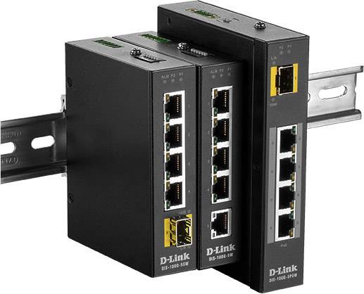 D-Link DIS-100G-5SW Netzwerk Switch RJ45/SFP 4+1 Port