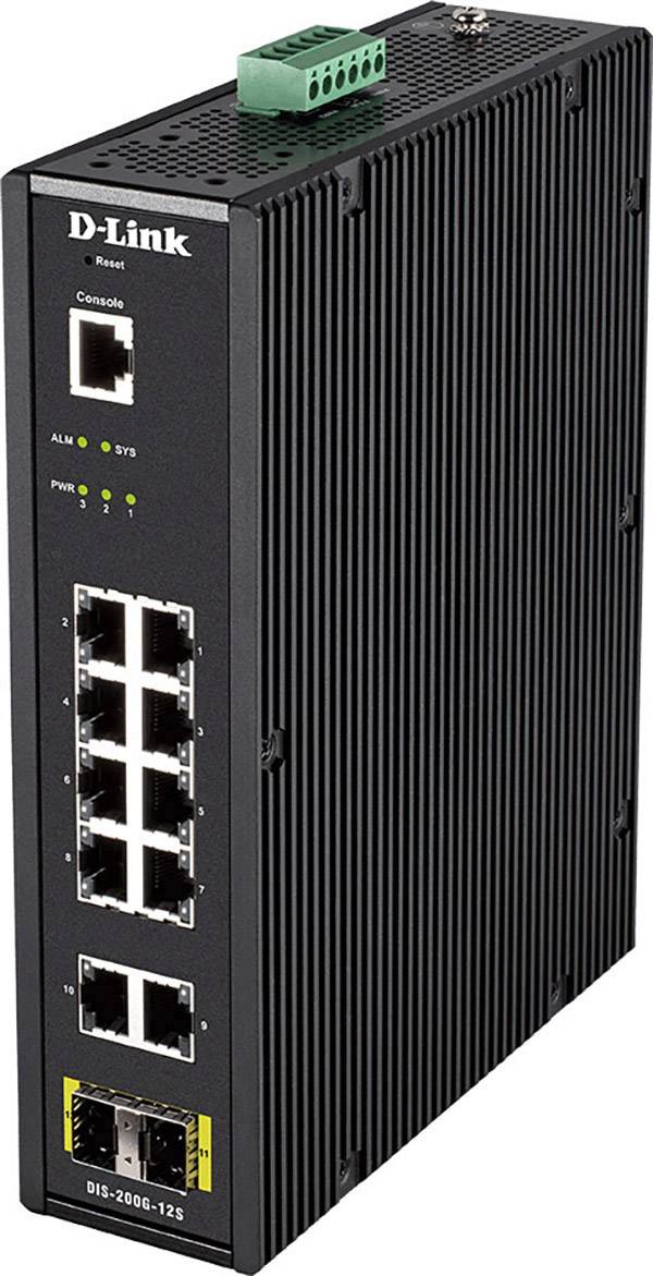 DLink Deutschland Gigabit Industrial Switch DIS-200G-12S