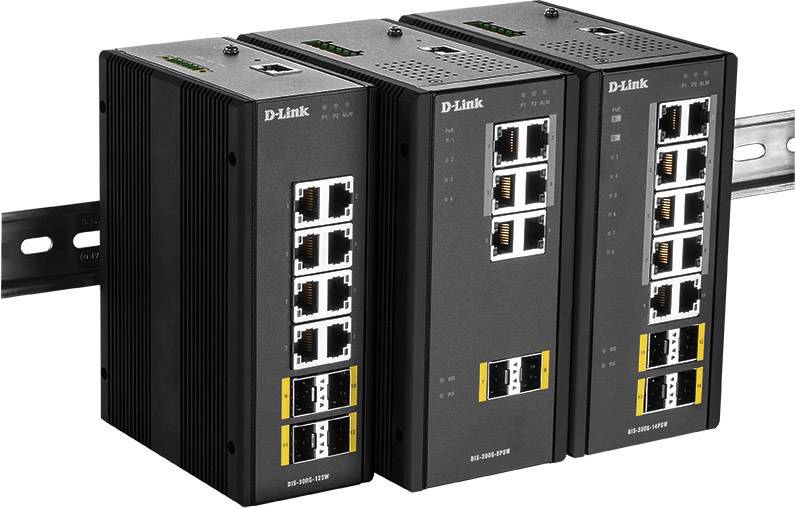 DLink Deutschland 8-Port Gigabit Ind.Switch DIS-300G-8PSW