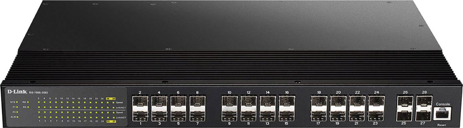 D-Link DIS-700G-28XS 28-Port Switch Layer2 Managed Gigabit Industrial 4x 10G